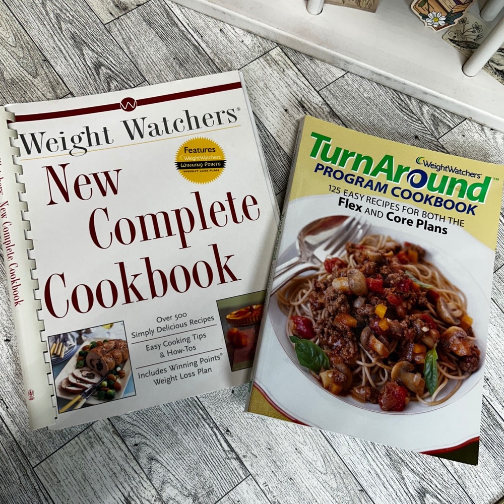 Weight Watchers Cookbook Lot 2 Books New Complete TurnAround Diet (
